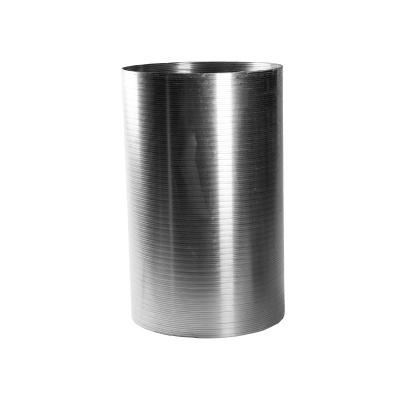 Large Sprial aluminum tubes and cores Professional manufacturer aluminum sleeve for aluminum coil industry