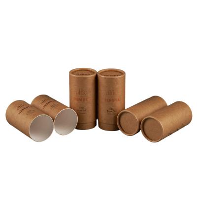 Tea tin custom tea paper can kraft paper tube custom gift cylinder packaging box color printing custom